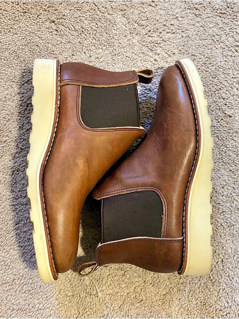 Red Wing Shoes Chelsea Boots Brown US 7 D